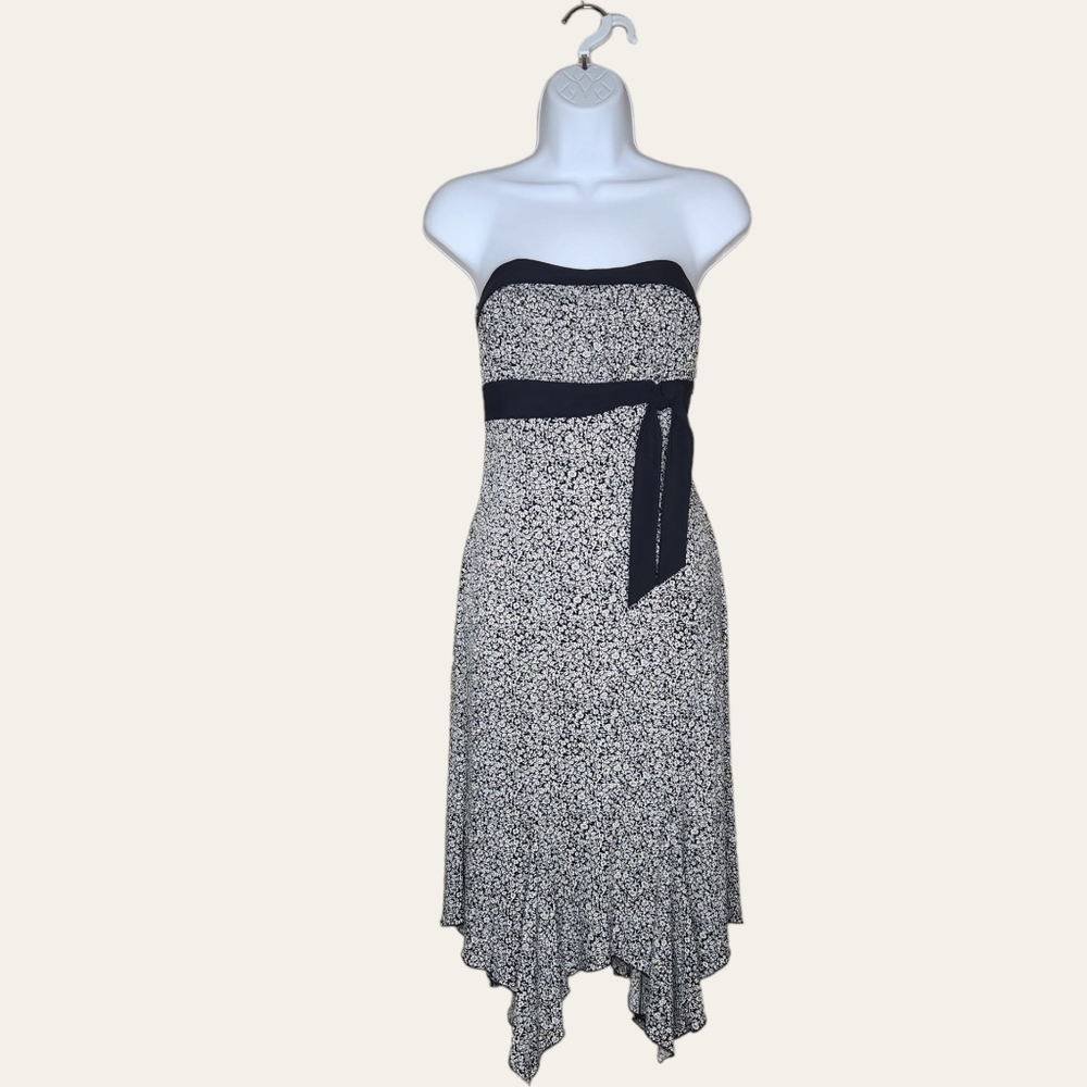 Trixxi Strapless Floral Dress